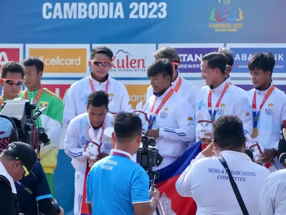 SEA Games 2023 Cambodia’s epic boat team wins gold